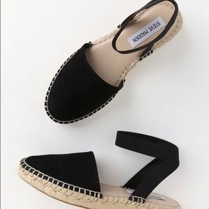 Steve Madden Suede Espadrilles Size 6M